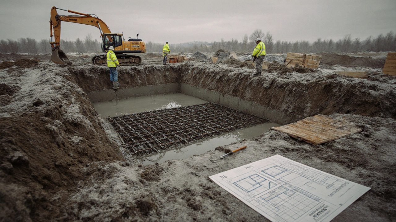 Сколько должен стоять фундамент для дома: реальные цены в 2025 году