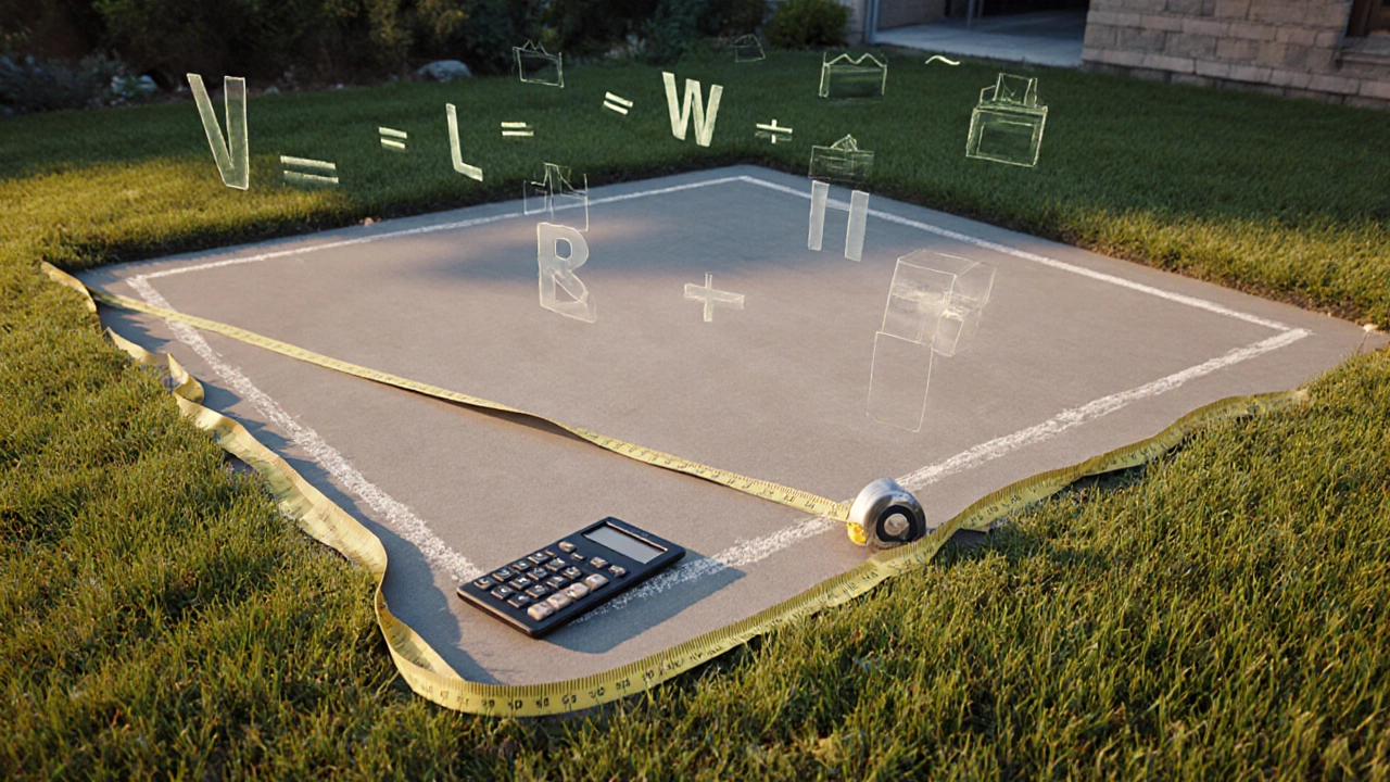 Толщина бетонного слоя во дворе: как правильно рассчитать и залить