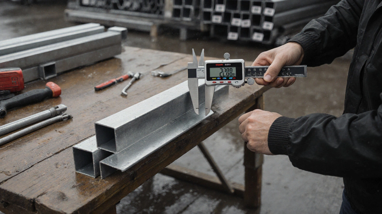 Какая толщина трубы должна быть для забора: рекомендации по выбору профиля и стенки