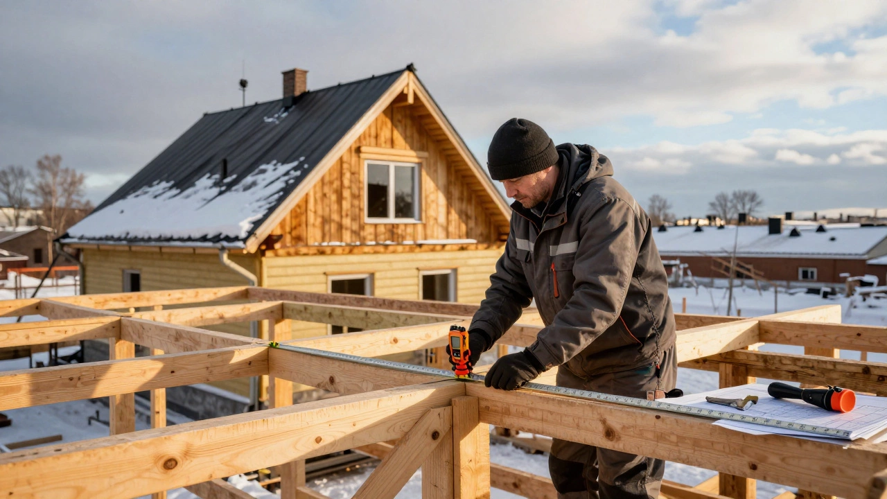 Как посчитать угол наклона кровли: простая формула и практические примеры