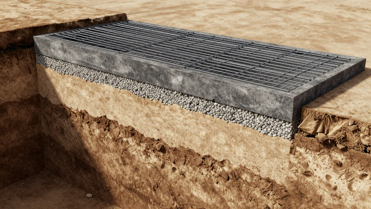 Какая должна быть толщина и высота плиты фундамента: нормы и расчет на 2026 год