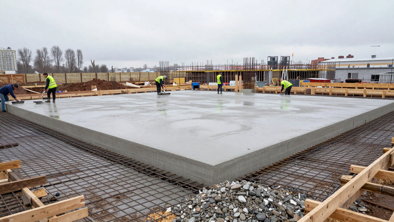 Сколько стоит залить фундамент под дом 8 на 10 в 2026 году