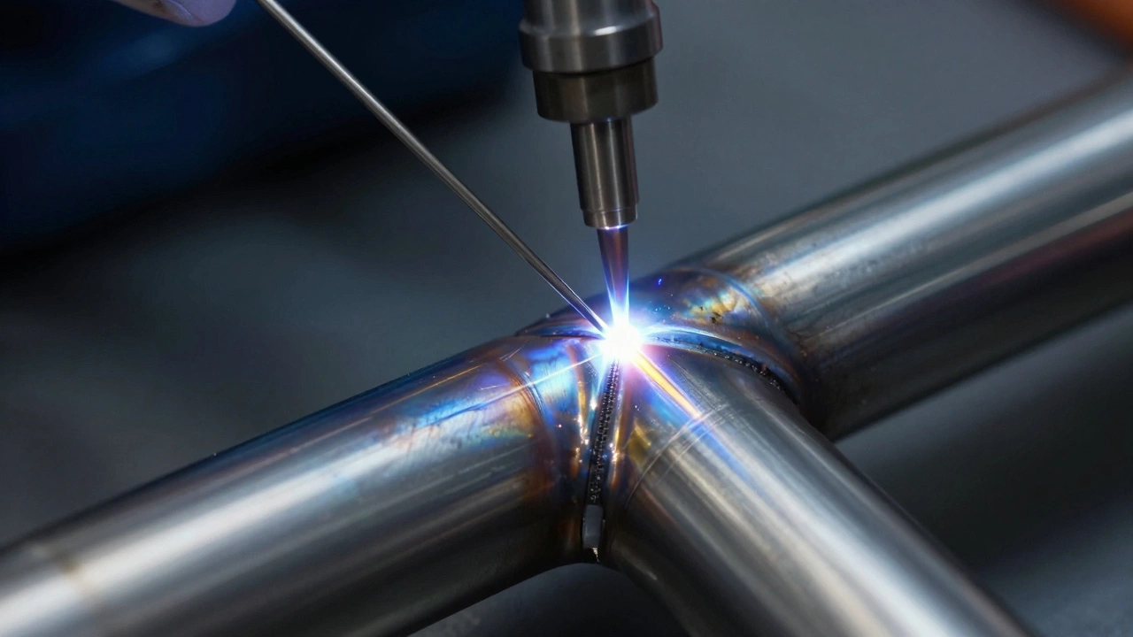 Точная аргонодуговая сварка нержавеющей стальной трубы